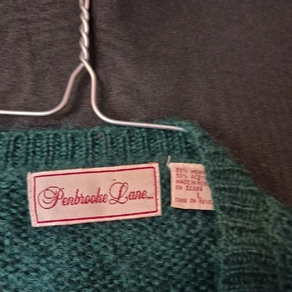 Plush Open-Front Emerald Green Cardigan Sweater - Picture 2 of 3
